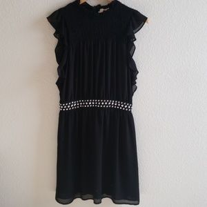 Michael Kors Studded Black Dress